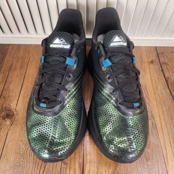 Columbi Montrail Trinity FKT Men 9.5 Black Trail Running Shoes BM6578-010 *READ* - Picture 8 of 9